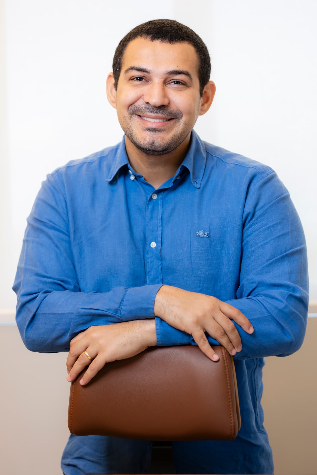 Retrato do Dr. Edson Guilherme, médico psiquiatra
